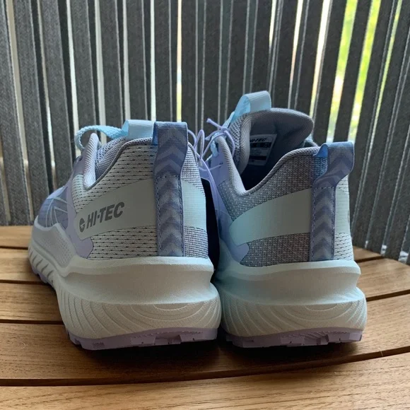 Hi-Tec Women's Light Blue and Lavender Shoes - Picture 8 of 9